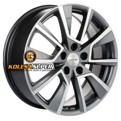 Khomen Wheels 7x18/5x114,3 ET50 D54,1 KHW1802 (Coolray) Gray-FP