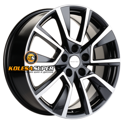 Khomen Wheels 7x18/5x108 ET33 D60,1 KHW1802 (OMODA C5) Black-FP