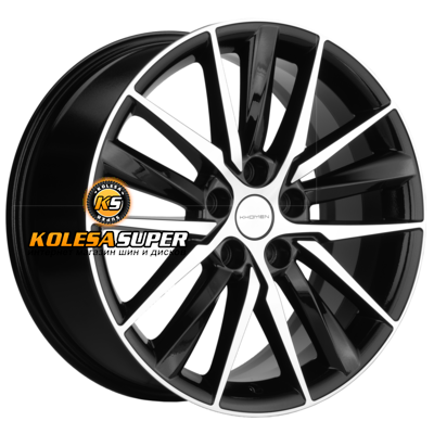 Khomen Wheels 8x18/5x114,3 ET50 D60,1 KHW1807 (Camry NEW) Black-FP