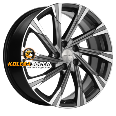 Khomen Wheels 7,5x19/5x108 ET36 D65,1 KHW1901 (Exeed VX/TXL/LX) Gray-FP