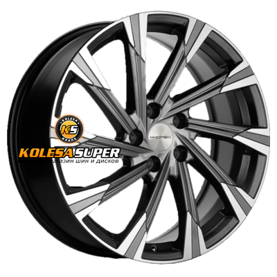 Khomen Wheels 7,5x19/5x114,3 ET40 D60,1 KHW1901 (RAV4) Gray-FP