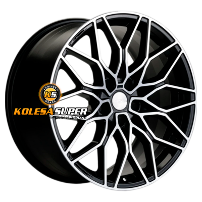 Khomen Wheels 8,5x19/5x112 ET30 D66,6 KHW1902 (3/4/5/6 Front) Black-FP