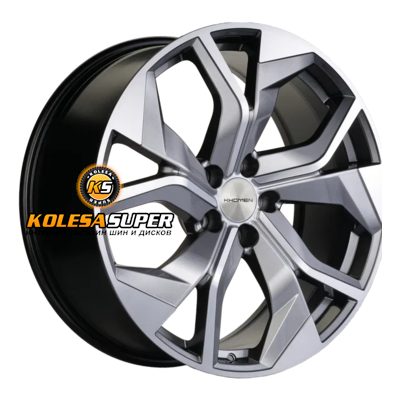 Khomen Wheels 8,5x20/5x114,3 ET30 D60,1 KHW2006 (RX) Dark Chrome-FP