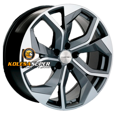 Khomen Wheels 8,5x20/5x112 ET33 D66,6 KHW2006 (Audi/VW) Gray-FP