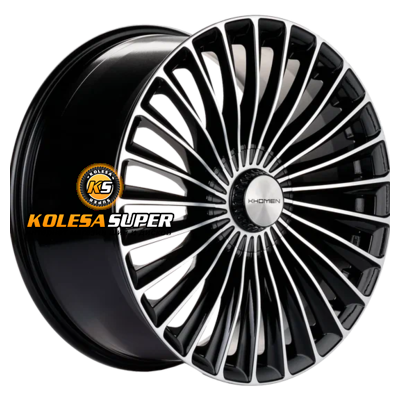 Khomen Wheels 8,5x20/5x112 ET38 D66,6 KHW2008 (Mercedes Front) Black-FP