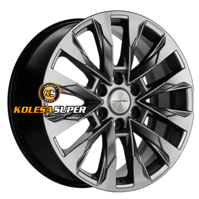 Khomen Wheels 8x20/6x139,7 ET60 D95,10 KHW2010 (LC 300) Dark Chrome