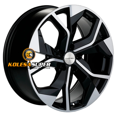 Khomen Wheels 8,5x20/5x112 ET20 D66,5 KHW2006 (Q8) Black-FP