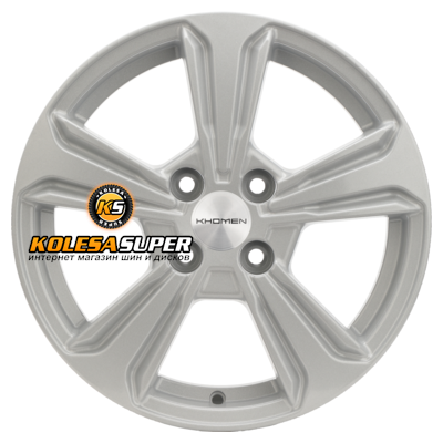 Khomen Wheels 6x15/4x100 ET50 D60,1 KHW1502 (Vesta/Almera) F-Silver