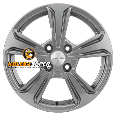 Khomen Wheels 6x15/4x100 ET50 D60,1 KHW1502 (Vesta/Almera) Gray