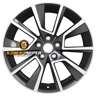 Khomen Wheels 7x18/5x114,3 ET38 D67,1 KHW1802 (Outlander) Black-FP