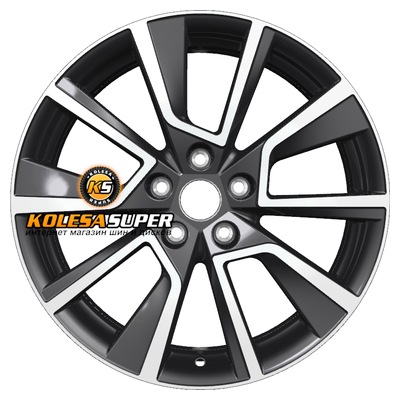 Khomen Wheels 7x18/5x114,3 ET48,5 D67,1 KHW1802 (Sportage) Black-FP