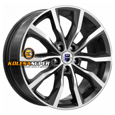 K&K 7,5x18/5x108 ET45 D67,1 Портер (КС906) Алмаз черный