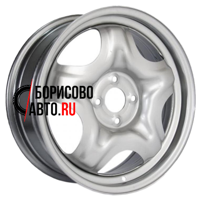 6,5x16/4x100 ET37 D60,1 Renault Sandero Stepway серебро