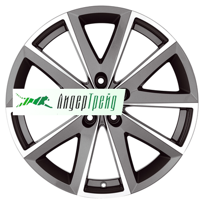Фото товара «7,5x17/5x114,3 ET48 D67,2 7600 Glossy Titanium Machined»