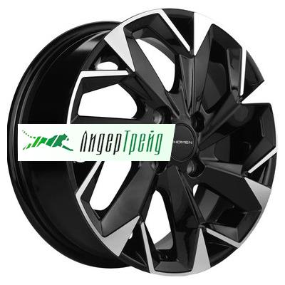 Фото товара «5,5x14/4x100 ET43 D60,1 KHW1402 (Corolla/X-RAY/Logan) Black-FP»