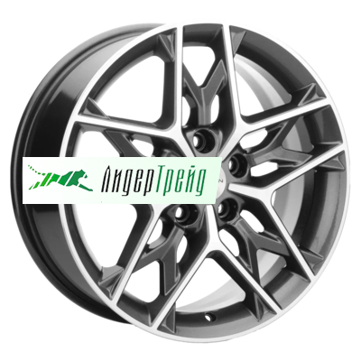 Фото товара «7x17/5x108 ET45 D60,1 KHW1709 (Chery Tiggo 3/Tiggo 3 Pro) Gray-FP»