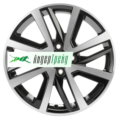 Фото товара «6x16/4x100 ET46 D54,1 KHW1609 (Rio II/Solaris II) Black-FP»