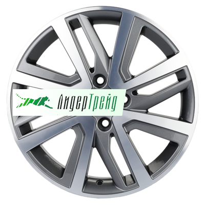 Фото товара «6x16/4x100 ET48 D54,1 KHW1609 (Rio I/Solaris I) Gray-FP»