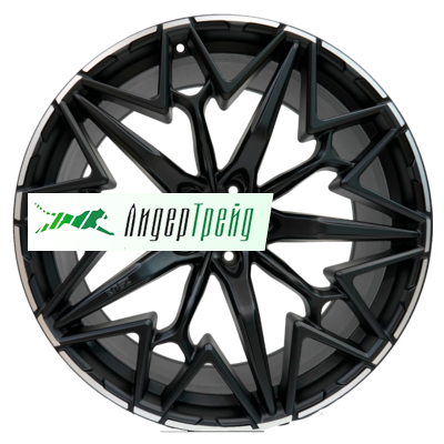 Фото товара «10x22/5x112 ET30 D66,6 ZEUS 2202 (X5/X6/X7/Cullinan) Black matt MR»