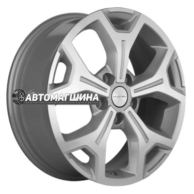 6,5x17/5x120 ET55 D65,1 Khomen Wheels KHW1710(2) (VW Transporter) F-Silver-FP