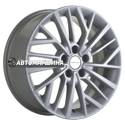 7x17/5x108 ET45 D60,1 Khomen Wheels KHW1717 (Chery Tiggo 3/Tiggo 3 Pro) F-Silver