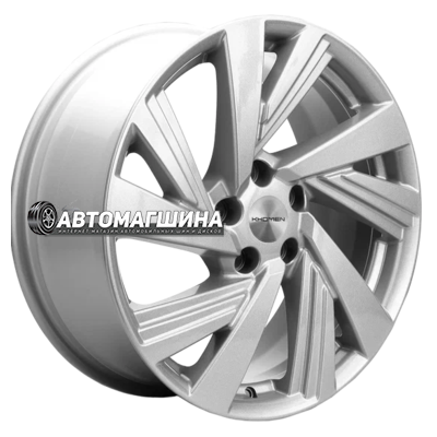 7,5x18/5x114,3 ET45 D67,1 Khomen Wheels KHW1801 (Xceed/CX-3/5) F-Silver