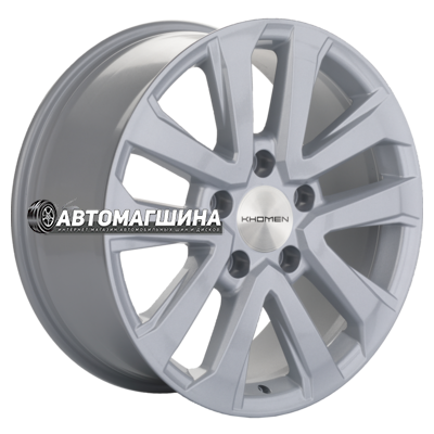 8,5x20/5x150 ET58 D110,1 Khomen Wheels KHW2003 (LX570/LC100/LC200) F-Silver