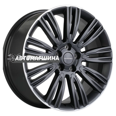 8,5x20/5x120 ET45 D72,6 Khomen Wheels KHW2004 (RRover) Black matt MR