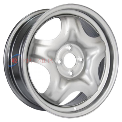 6,5x16/4x100 ET50 D54,1 Hyundai Solaris, Kia Rio серебро