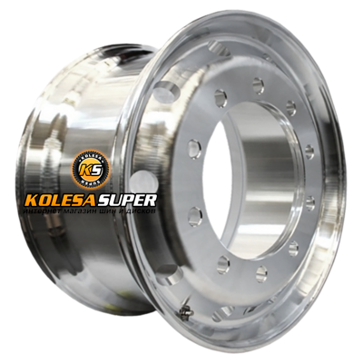 Asterro 9x22,5/10x335 ET152 D281 M22 Silver (GT012-06) Aluminium Forged