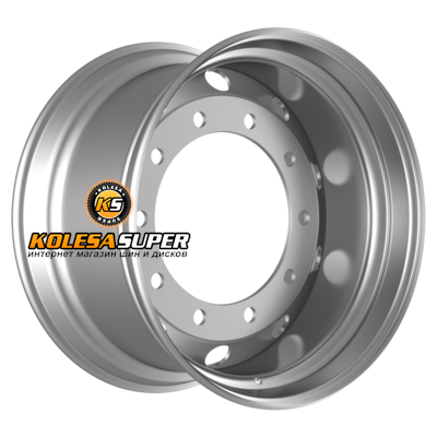Jantsa 11,75x22,5/10x335 ET0 D281 Silver (117767) (11,5 мм) 5 000 кг