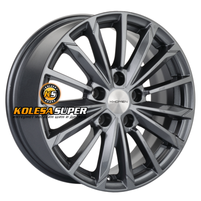 Khomen Wheels 6,5x16/5x112 ET46 D57,1 KHW1611 (Octavia A7) Gray