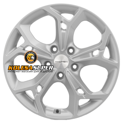 Khomen Wheels 7x17/5x114,3 ET51 D67,1 KHW1702 (Optima/Tucson) F-Silver