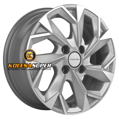 Khomen Wheels 5,5x14/4x98 ET35 D58,5 KHW1402 F-Silver-FP