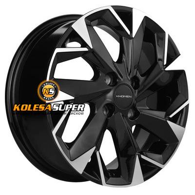 Khomen Wheels 5,5x14/4x98 ET35 D58,5 KHW1402 (Vaz/Datsun) Black-FP