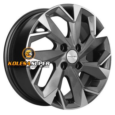 Khomen Wheels 5,5x14/4x98 ET35 D58,5 KHW1402 (Datsun on-DO/Granta) Gray-FP