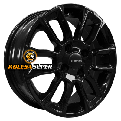 Khomen Wheels 5,5x14/4x98 ET35 D58,5 KHW1406 (Lada Granta) Black