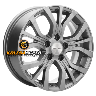 Khomen Wheels 6,5x16/5x114,3 ET38 D67,1 KHW1608 (Outlander) Gray