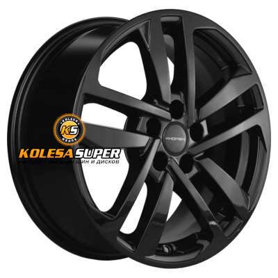 Khomen Wheels 6,5x16/5x108 ET45 D60,1 KHW1612 (Chery Tiggo 3/Tiggo 3 Pro) Black