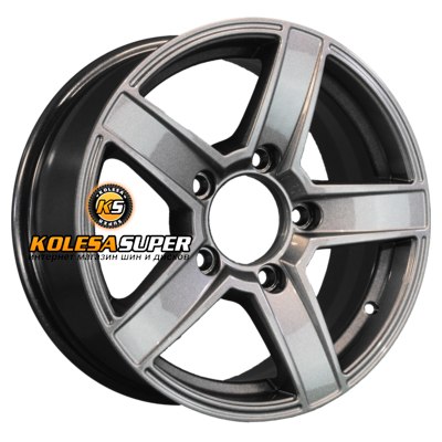 Khomen Wheels 6,5x16/5x139,7 ET40 D98,5 KHW1614 (Niva 4x4) Gray