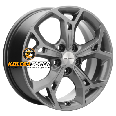 Khomen Wheels 7x17/5x114,3 ET45 D66,1 KHW1702 (Teana/X-trail) Gray