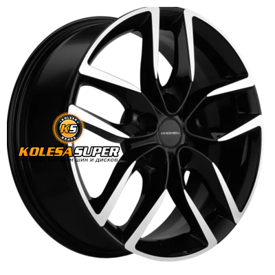 Khomen Wheels 6,5x17/5x114,3 ET37 D66,5 KHW1708 (Jolion) Black-FP