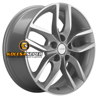 Khomen Wheels 6,5x17/5x114,3 ET37 D66,5 KHW1708 (Jolion) F-Silver-FP