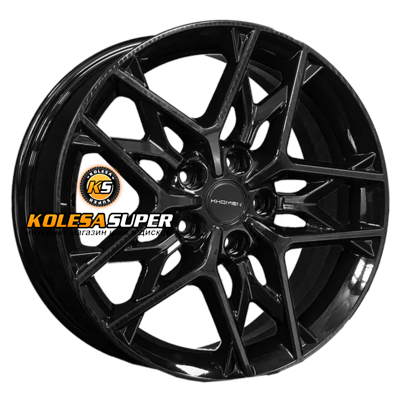 Khomen Wheels 7x17/5x108 ET50 D63,35 KHW1709 (Ford C-Max) Black