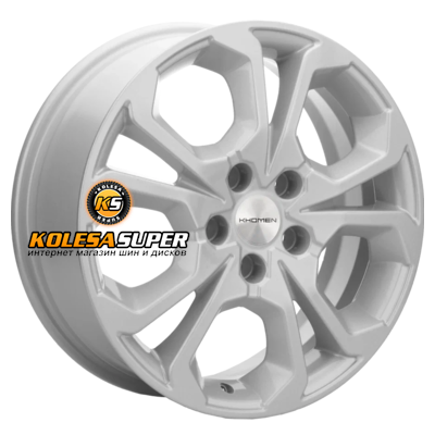 Khomen Wheels 6,5x17/5x108 ET33 D60,1 KHW1711 (Chery Tiggo 7pro) F-Silver