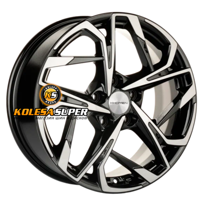 Khomen Wheels 7x17/5x108 ET40 D54,1 KHW1716 (Jac/Москвич 3) Black-FP