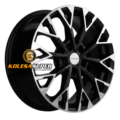 Khomen Wheels 7x17/5x114,3 ET35 D60,1 KHW1718 (Toyota RAV4/ Lexus NX) Black-FP