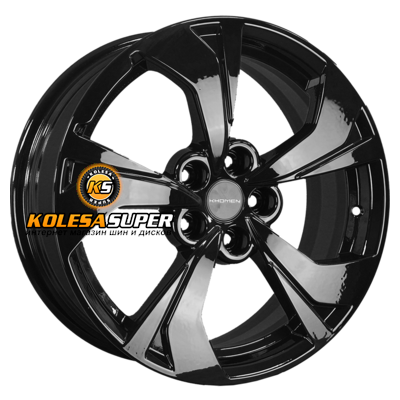 Khomen Wheels 7x17/5x108 ET40 D54,1 KHW1724 (Jac/Москвич 3) Black