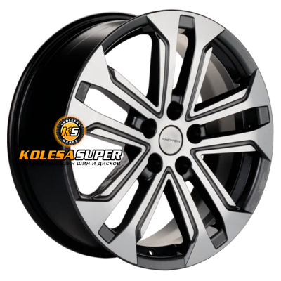 Khomen Wheels 7x18/5x114,3 ET35 D60,1 KHW1803 (Changan/Geely/Lexus/Suzuki/Toyota) Gray-FP