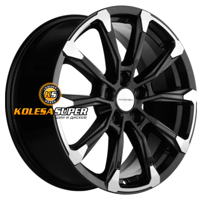 Khomen Wheels 7,5x18/5x108 ET35 D65,1 KHW1808 (Exeed TXL) Black-FP